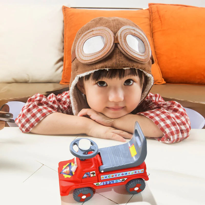Kids Baby Ride-On Push Car with Musical Horn & Backrest – Perfect Toy for Toddlers