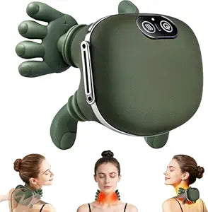 Smart Electric Neck & Shoulder Massager with Heat Therapy – Portable Deep Tissue Relaxation Device